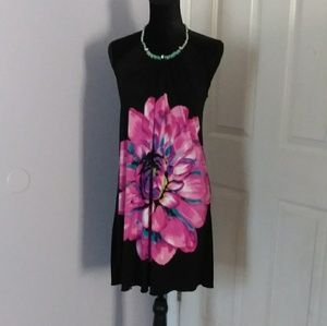Halter Flower Sun Dress